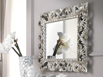 PRESTIGE - Rectangular framed wall-mounted mirror by CASA +39 - view 2